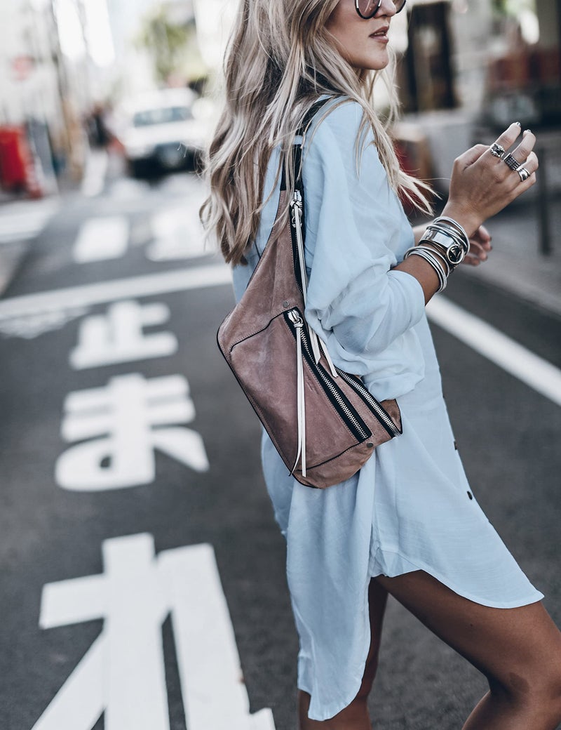 Zoye Chen Womenâ€™s Swimsuit Cover up,Silky Button Down Shirt Midi Dress Kimono,Summer Bathing Suit Beach Coverups for Women (CP-Aline) (Sky Blue, Small) - Image 2